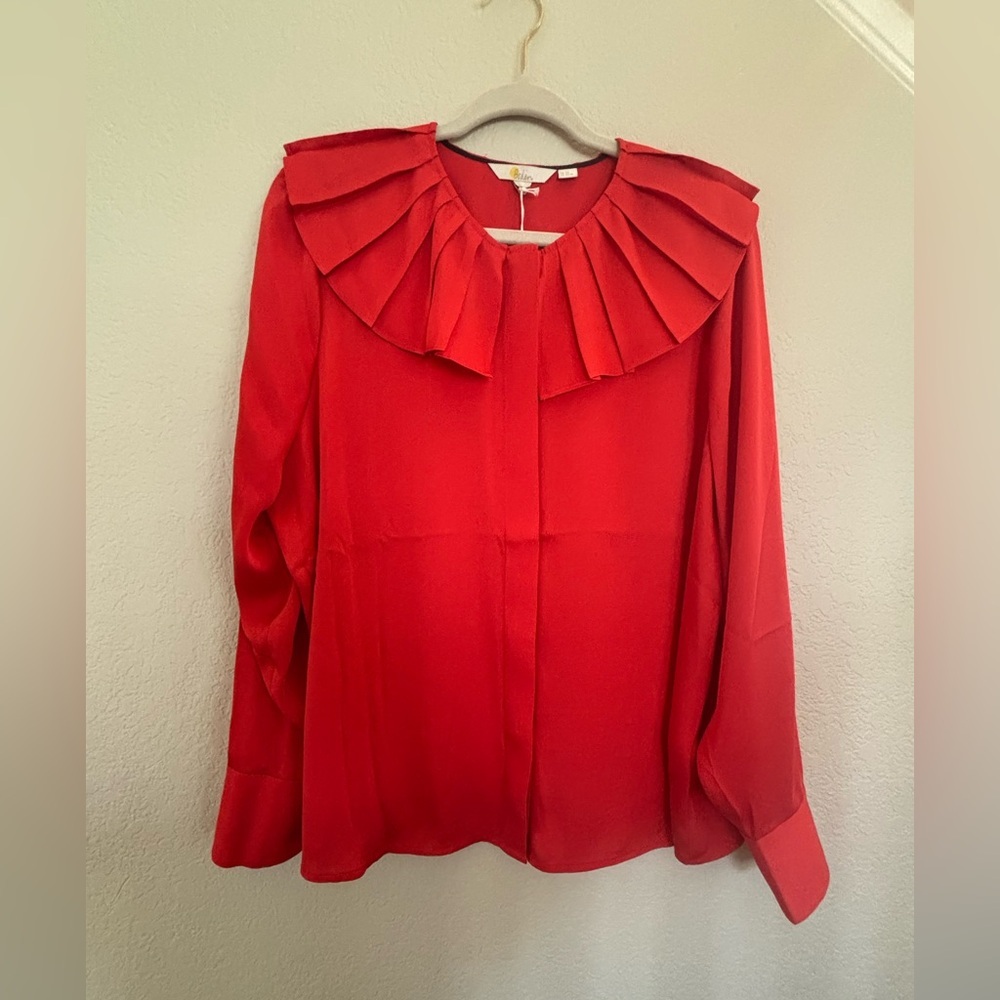 Boden satin blouse